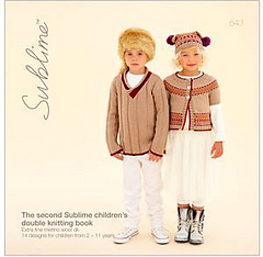 Sublime 643 The Second Sublime Childrens Double Knitting Book